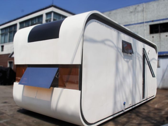 Prefab Space Airship Prefab Airship Tiny Space Capsule House For Sale